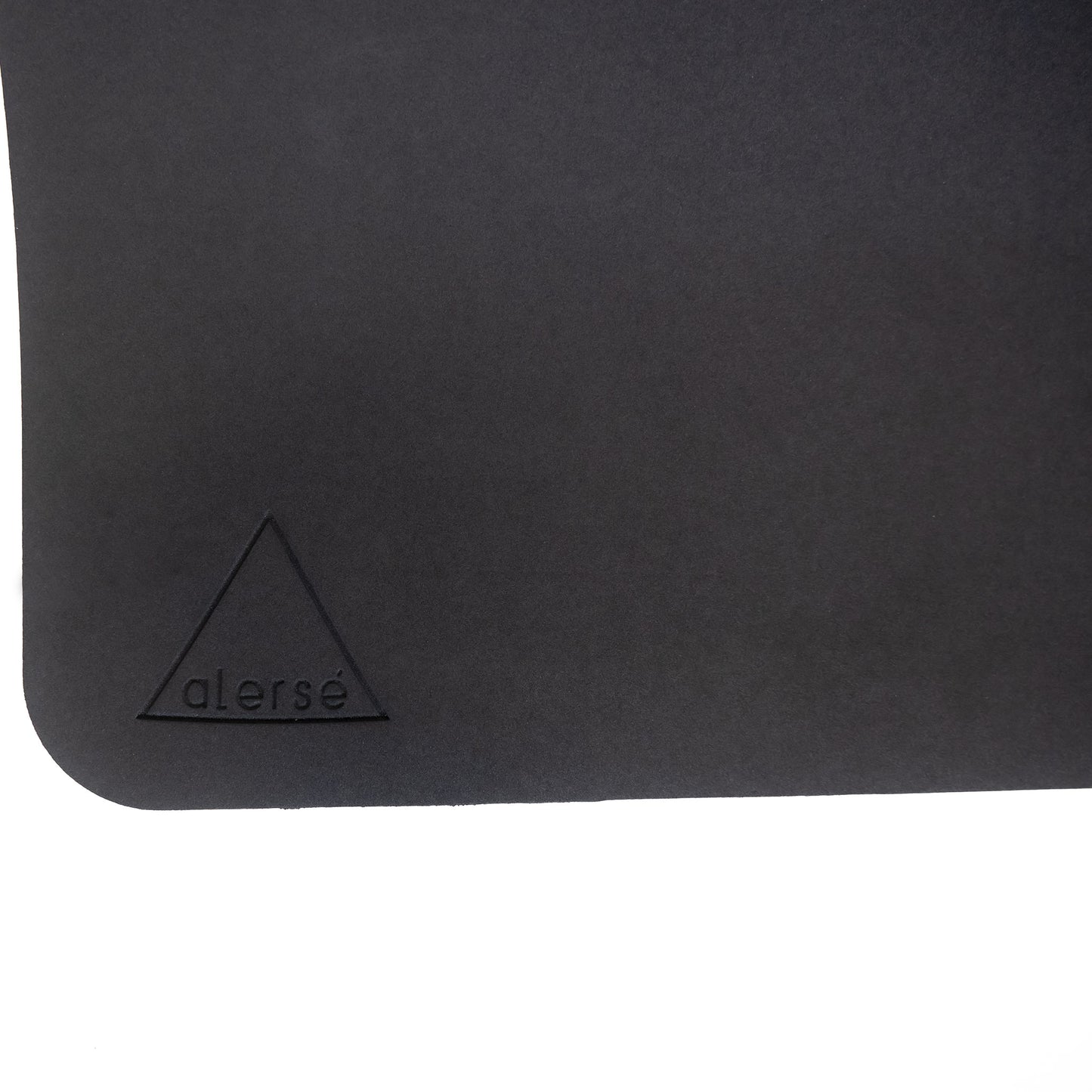 NEW!! alerse LIGHT Yoga Mat - Premium 6mm thick, 2.5lbs. - Midnight (Matte Black)