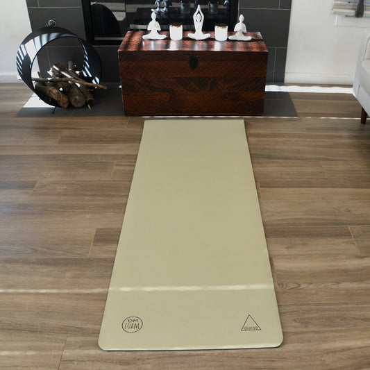 THICK Sand Beige Yoga Mat - Alerse