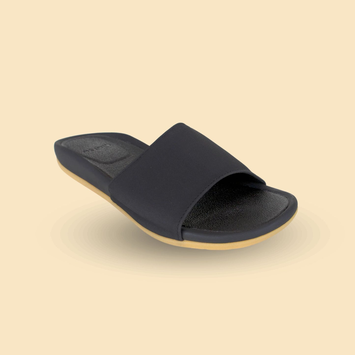 Alerse Midnight (Black) Slide Sandals