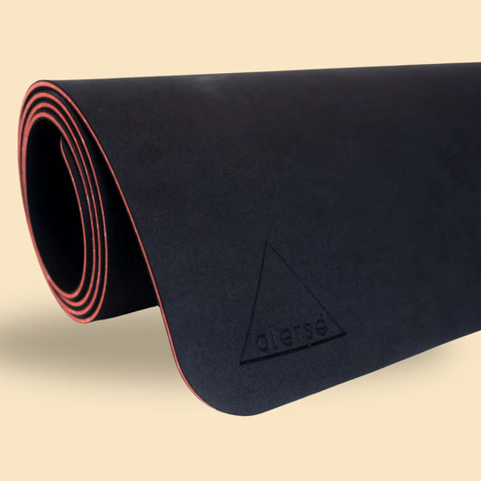 LIGHT Midnight Matte Black Yoga Mat - Alerse