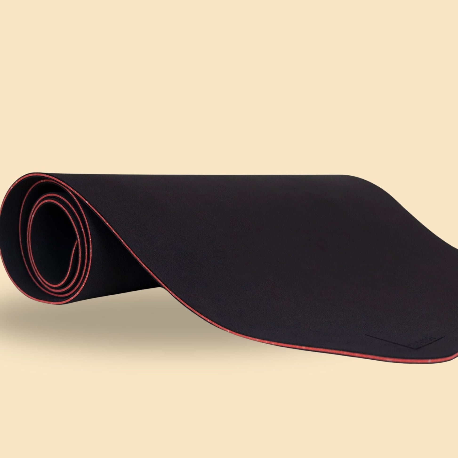 LIGHT Midnight Matte Black Yoga Mat - Alerse