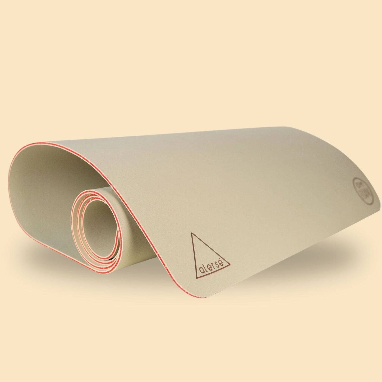 LIGHT Sand Beige Yoga Mat - Alerse