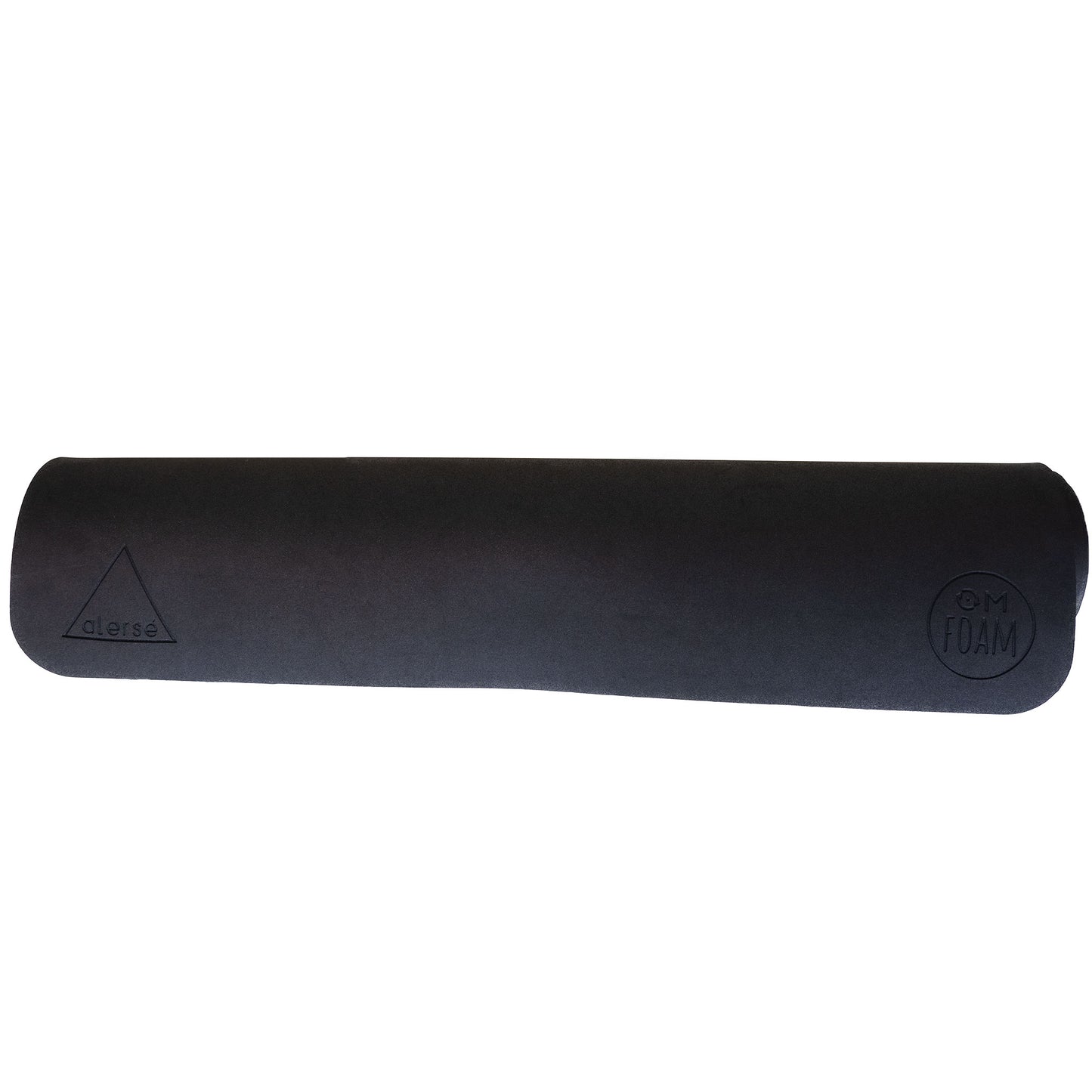 NEW!! alerse LIGHT Yoga Mat - Premium 6mm thick, 2.5lbs. - Midnight (Matte Black)