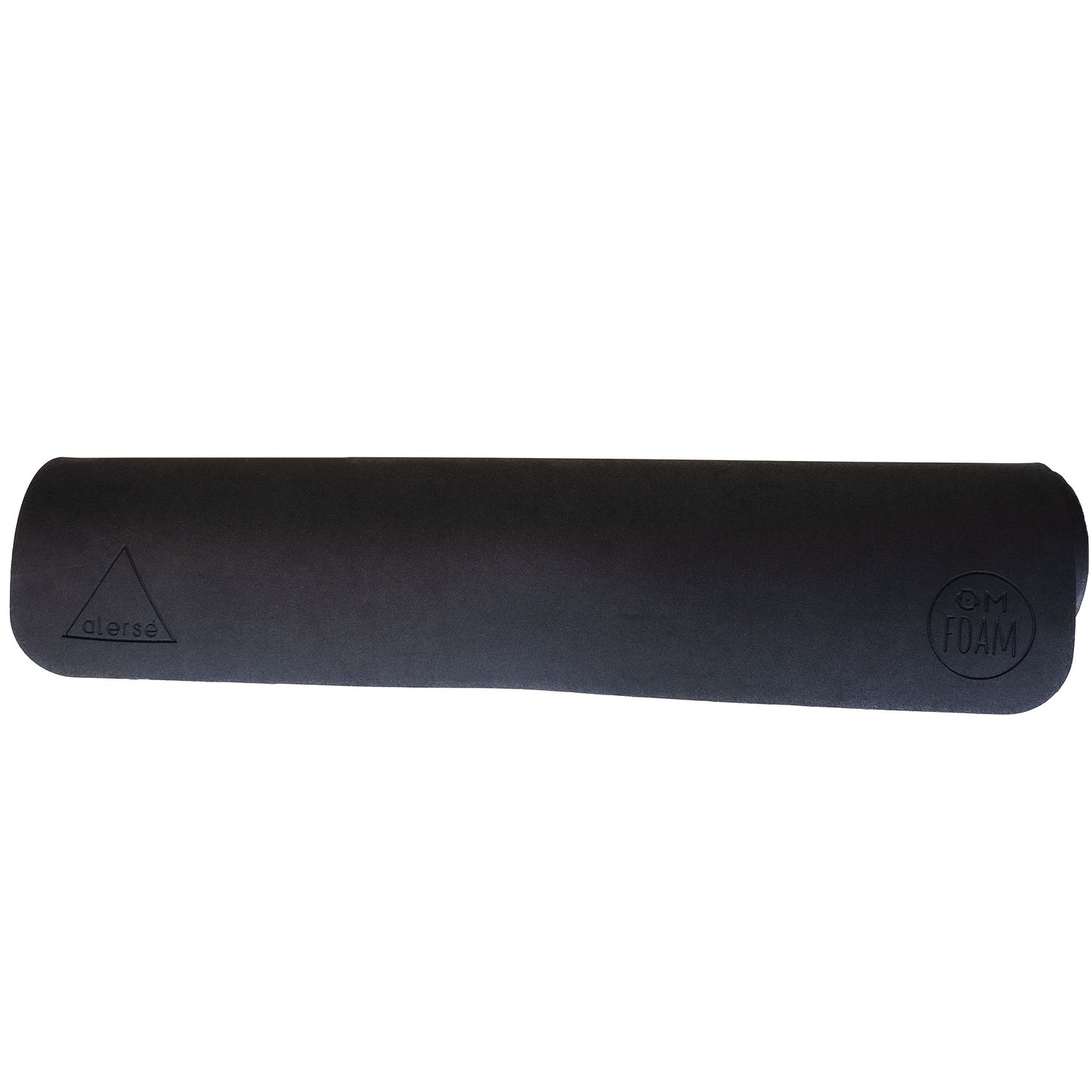 NEW!! Alerse LIGHT Yoga Mat - Premium 6mm thick, 2.5lbs. - Midnight (Matte Black)