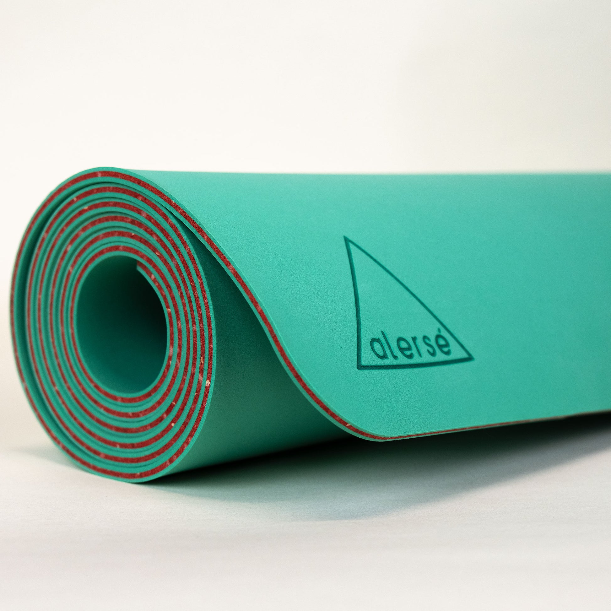 NEW!! alerse LIGHT Yoga Mat - Premium 6mm thick, 2.5lbs. - Tulum (Teal  Color)