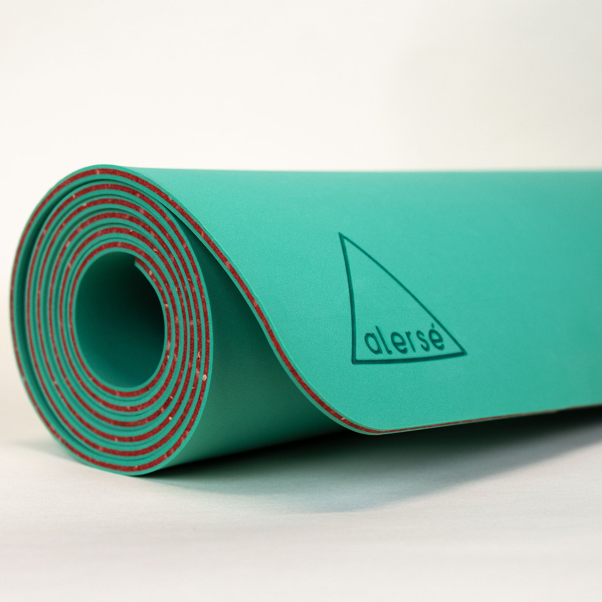 Teal yoga mat 6mm - Alerse