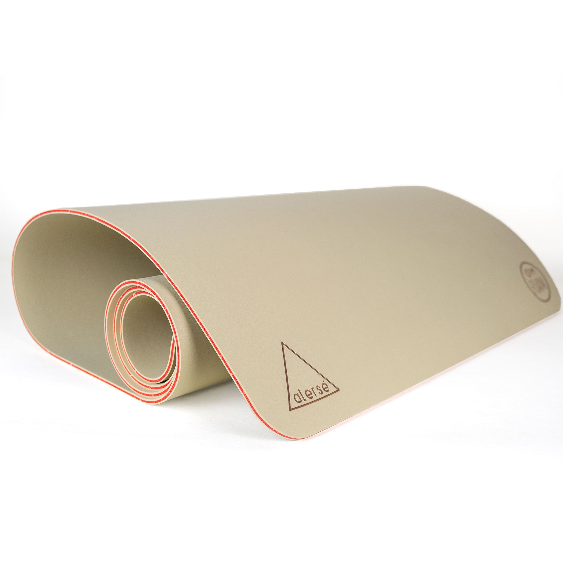 NEW!! alerse LIGHT Yoga Mat - Premium 6mm thick, 2.5lbs. - Sand