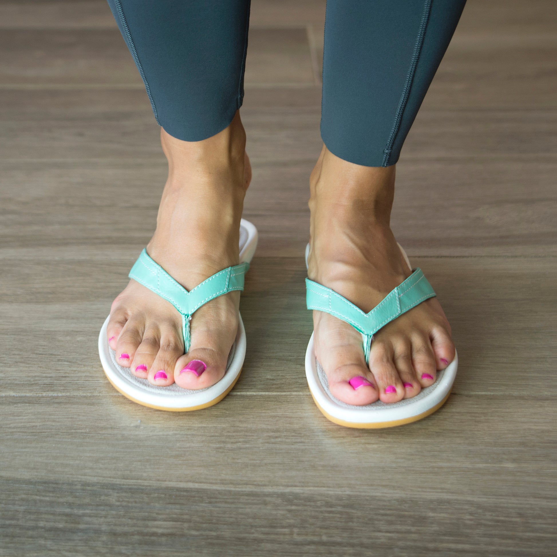 alerse Sayulita Yoga Sandals - Tulum Color (Teal)