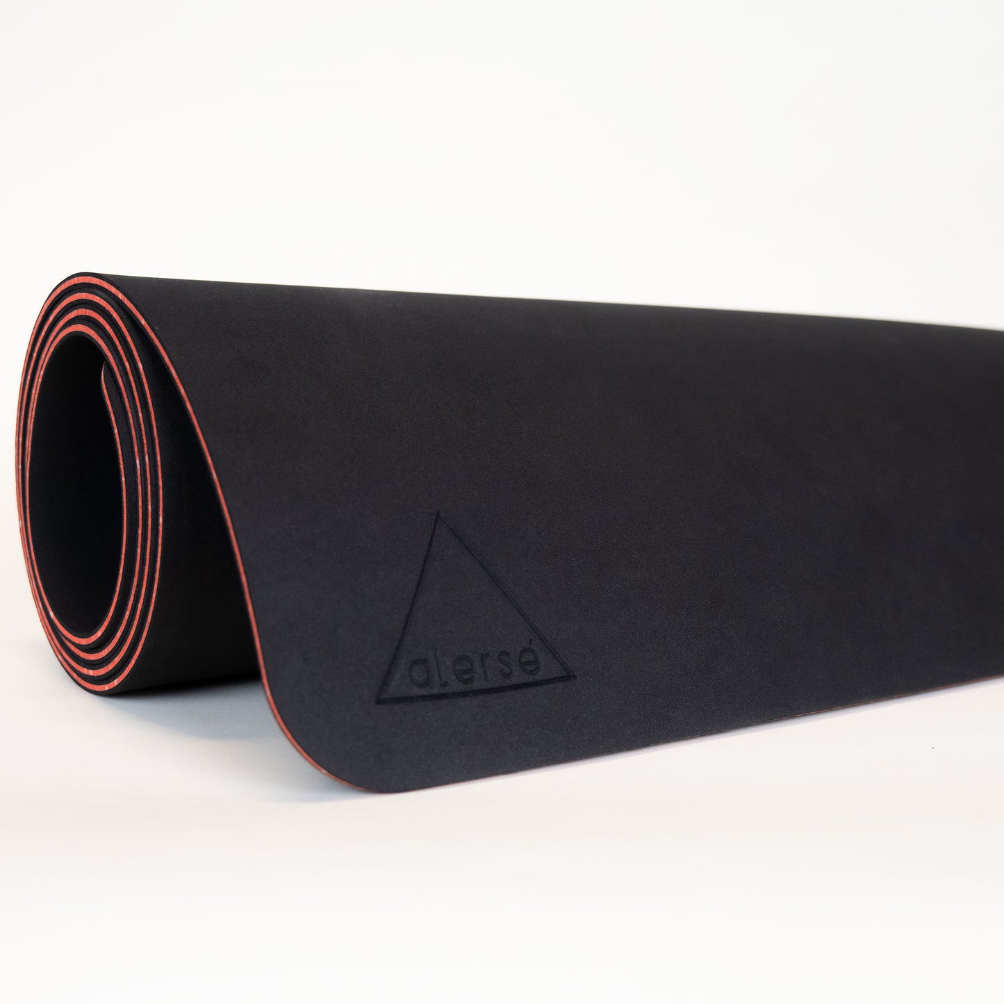 NEW!! Alerse LIGHT Yoga Mat - Premium 6mm thick, 2.5lbs. - Midnight (Matte Black)