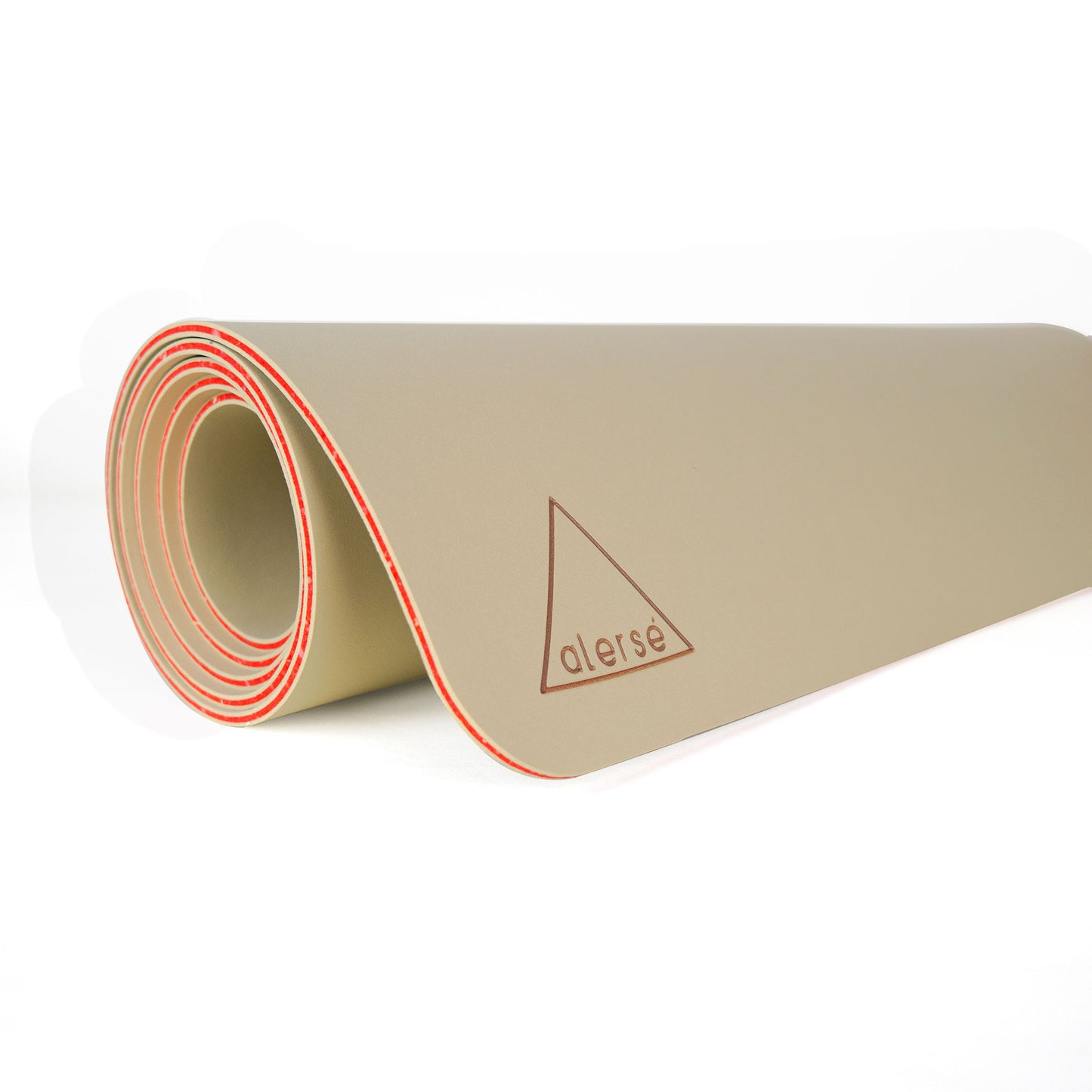 NEW!! alerse LIGHT Yoga Mat - Premium 6mm thick, 2.5lbs. - Sand Color