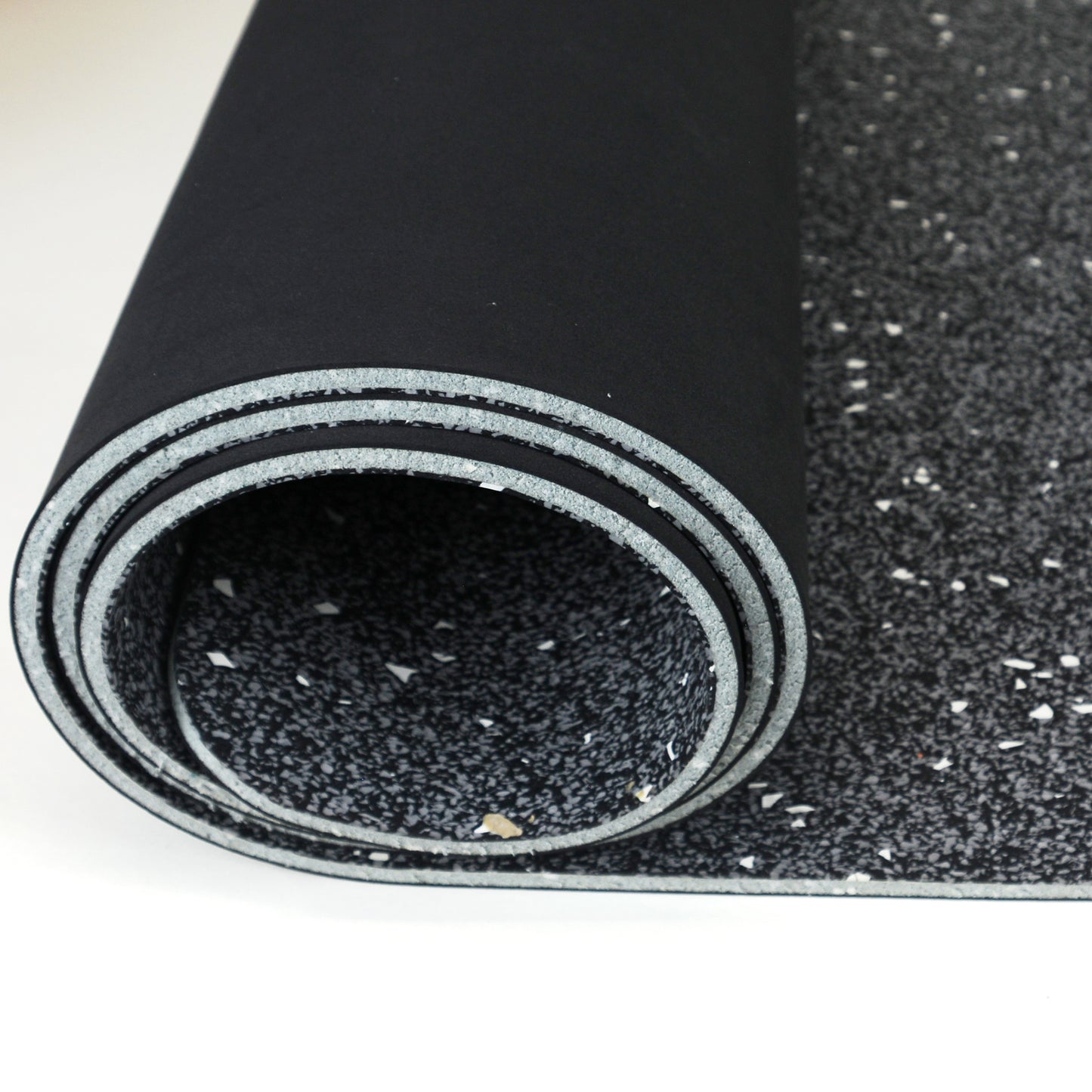 Black Yoga Mat 8mm