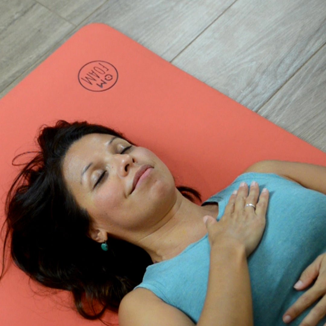 THICK Coral Red Yoga Mat - Alerse