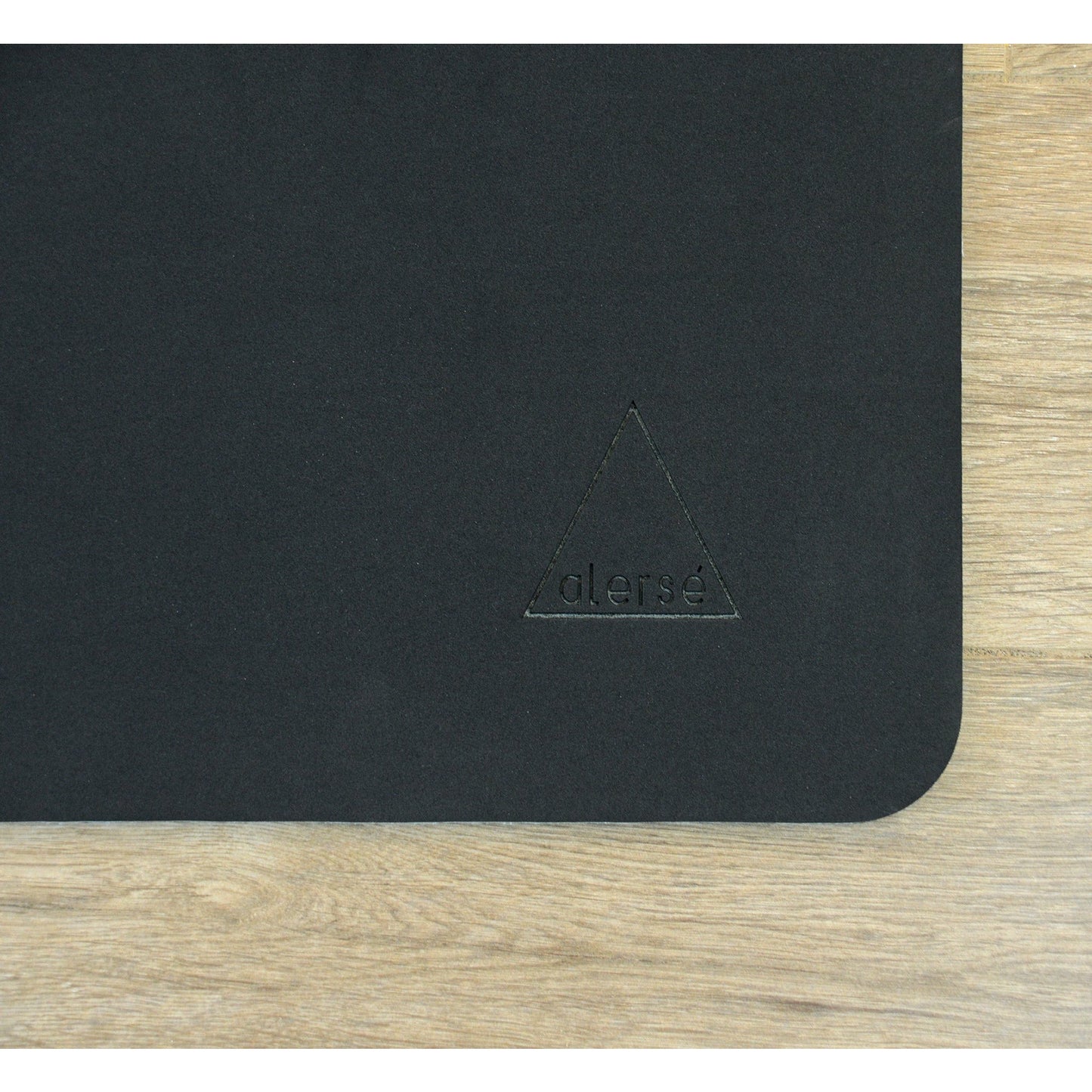 THICK Midnight Matte Black Yoga Mat - Alerse